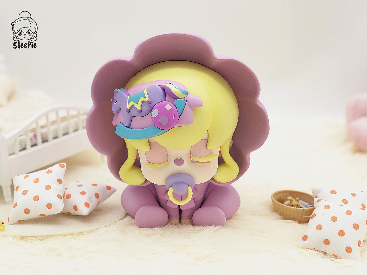 潮玩IP设计丨SLEEPIE眼罩妹奶嘴-限量款大娃