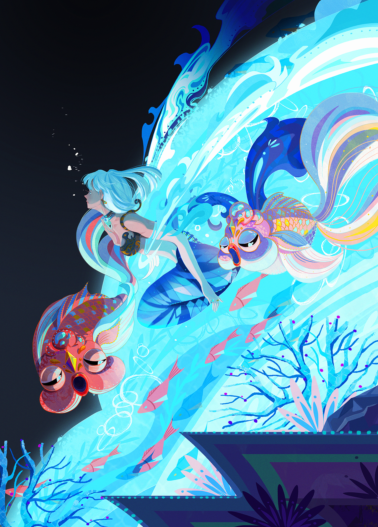 一波摸鱼（图ZMzAwNzE3NDgw） - 创作习作 - 站酷设计师彭鱼腩原创素材 - 站酷ZCOOL