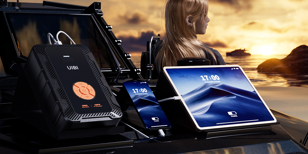 工作渲染·户外音响-户外应急电源