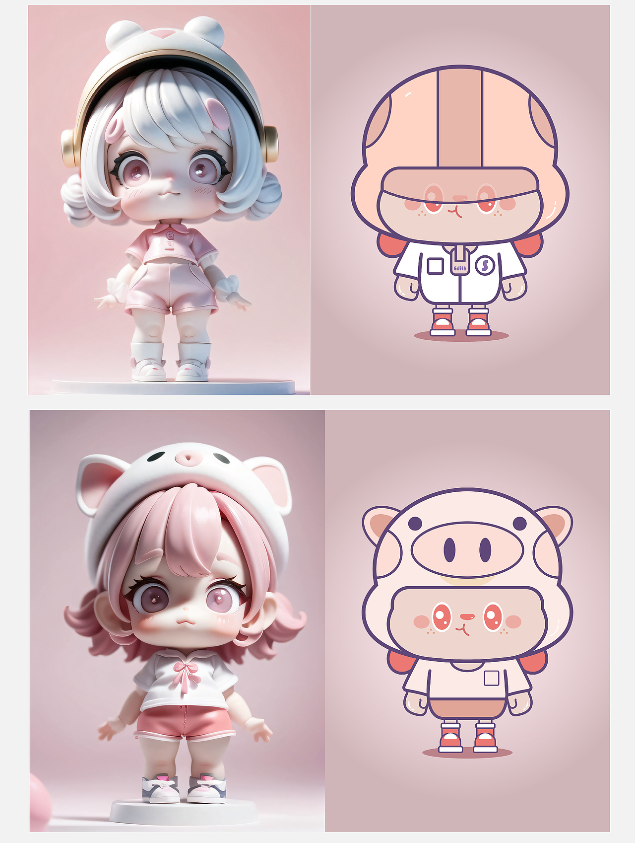 IP系列人物 Ee edith（图ZMzM5MTAyNjQ0） - IP形象 - 站酷设计师理想主义者丨梵博原创素材 - 站酷ZCOOL