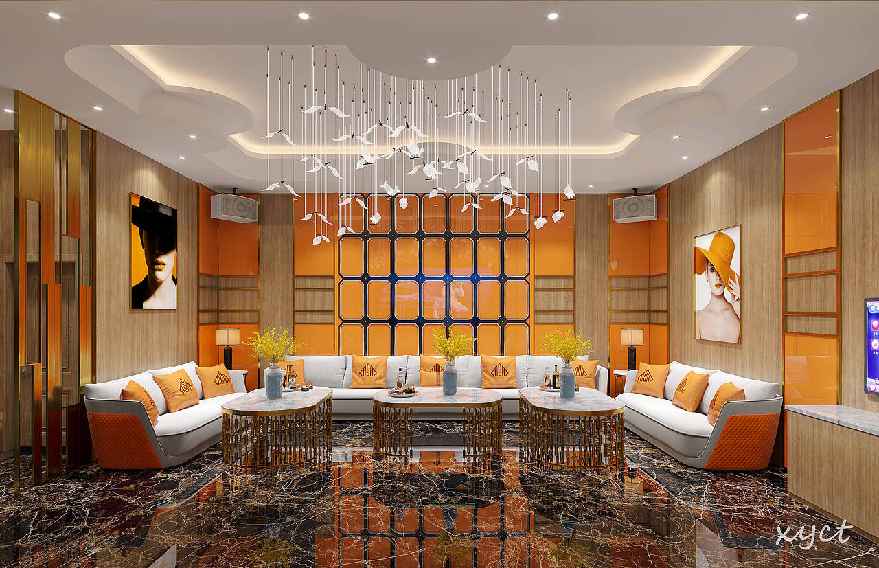 工装//KTV效果图