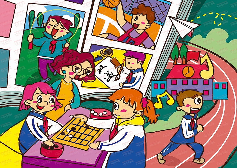 中小学生电脑绘画作品创作制作