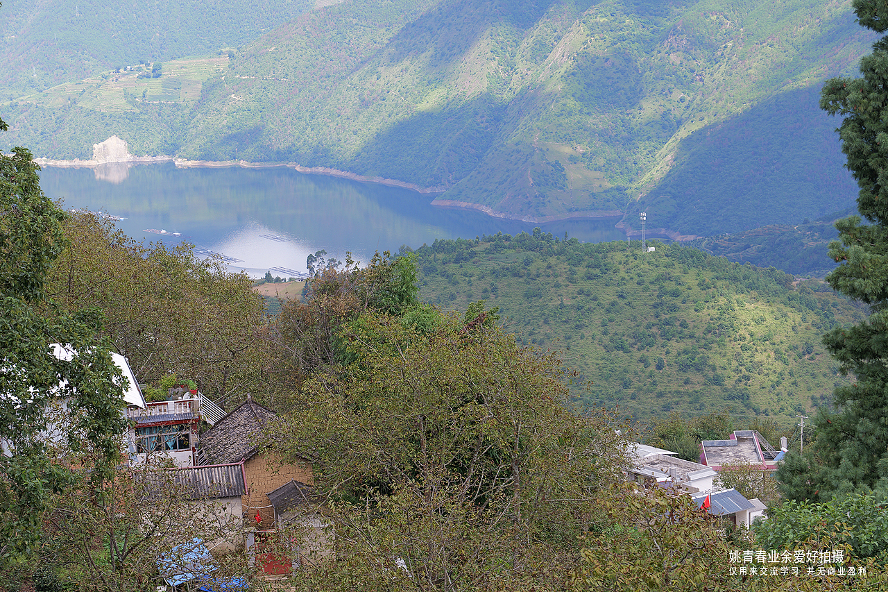 云南临沧凤庆县大寺乡澜沧江小湾电站库区姚青春自然风光山水风景2