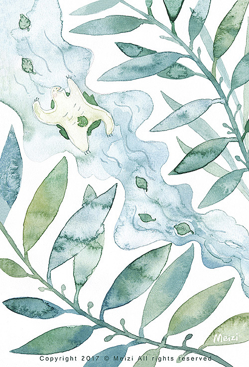 【原创故事】叶背龟の春游（图ZMzExODE1NzY4） - 绘本 - 站酷设计师Meizixian原创素材 - 站酷ZCOOL