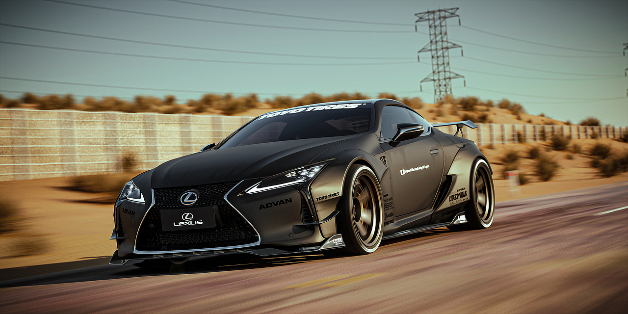 LEXUS-LC500-LBWK-UE5-FULL-CGI（图ZMzY5Nzk2OTcy） - 机械/交通 - 站酷设计师ShawnHu001原创素材 - 站酷ZCOOL