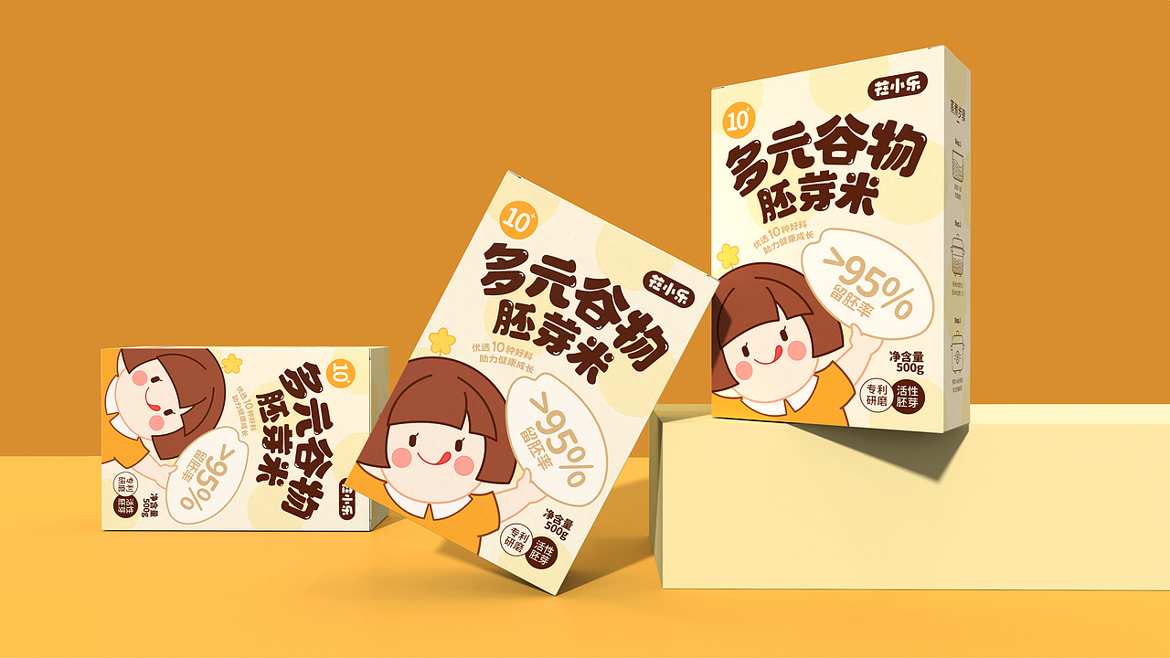 多元谷物胚芽米|包装设计