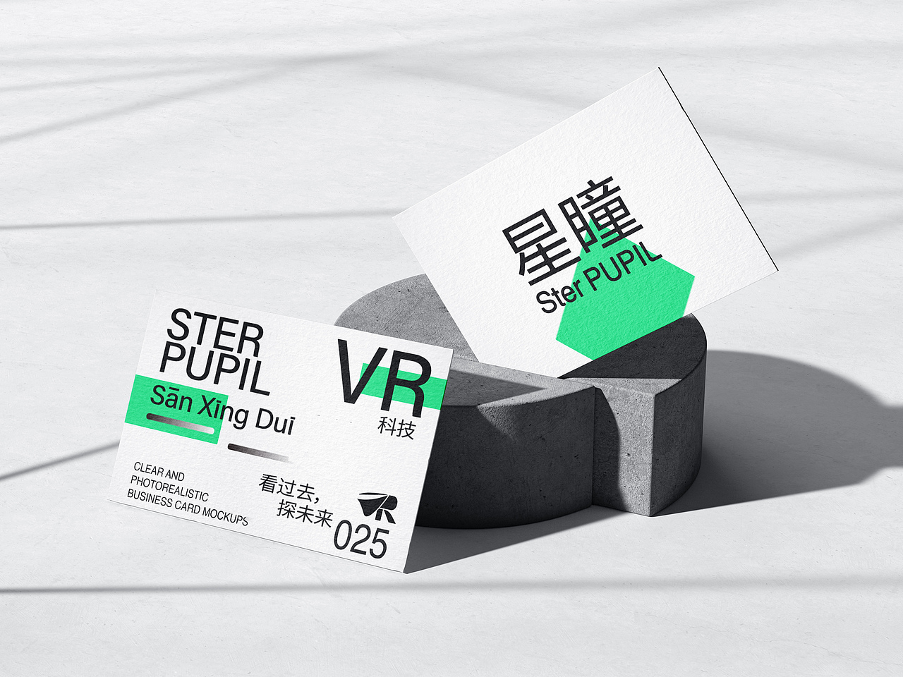 "星瞳“VR科技品牌VI设计