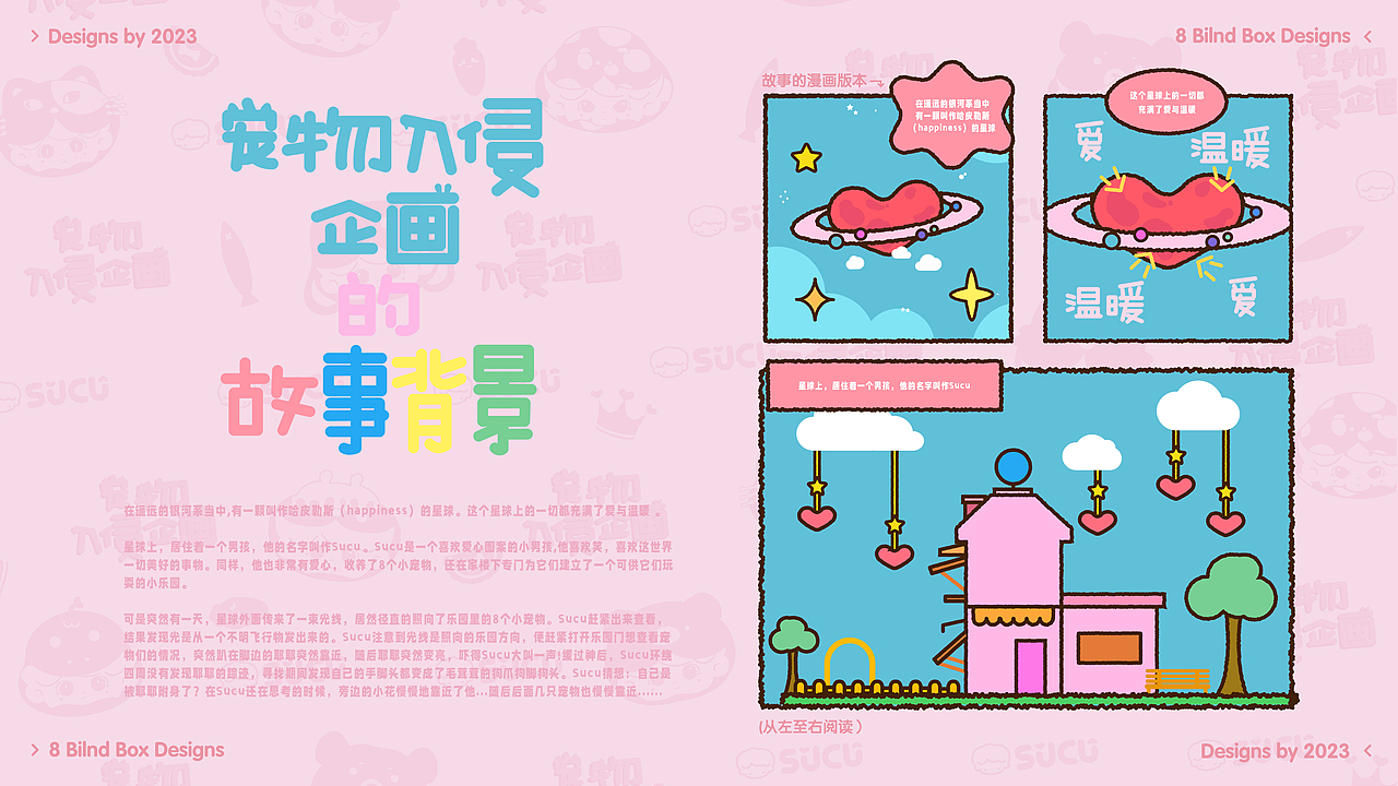 Sucu潮玩盲盒设计 宠物入侵企画系列（毕业设计）（图ZMzU5MDY0OTgw） - IP形象 - 站酷设计师吾和嬲啦原创素材 - 站酷ZCOOL