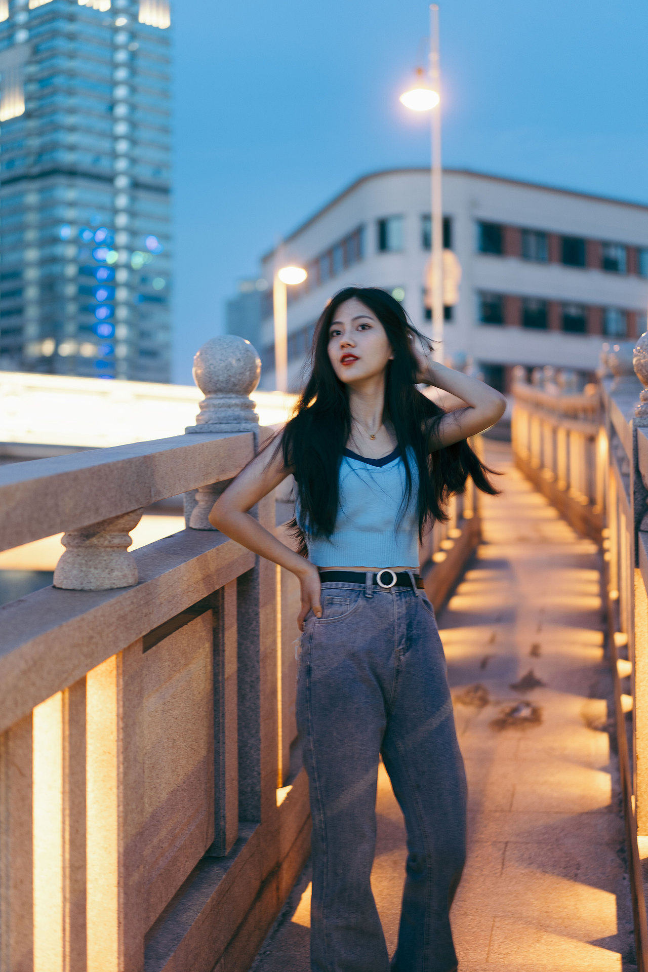 人像摄影|上海的夜