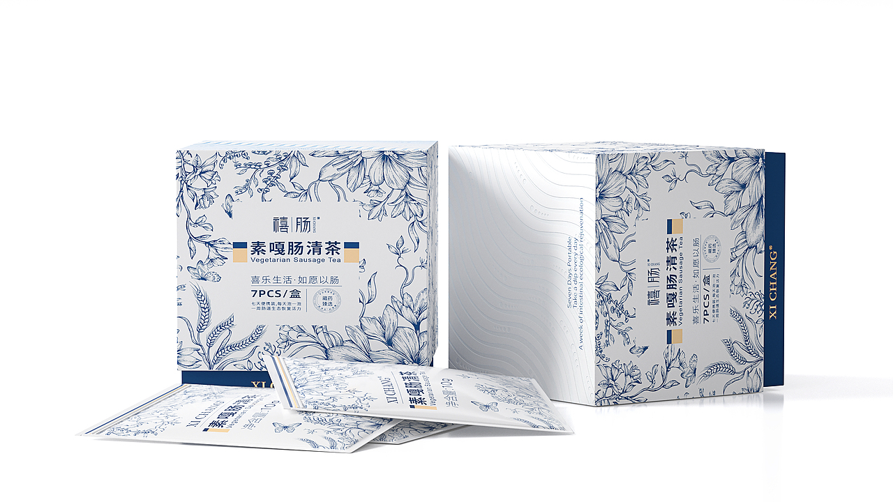 包装插画-版画风-2022上半年集合