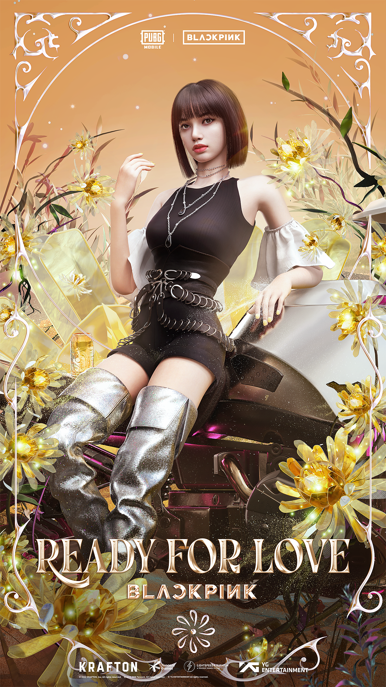 PUBG MOBILE × BLACKPINK ‘Ready For Love’ MV上线（图ZMzMyNDU3MTA4） - IP形象 - 站酷设计师UIDWORKS原创素材 - 站酷ZCOOL