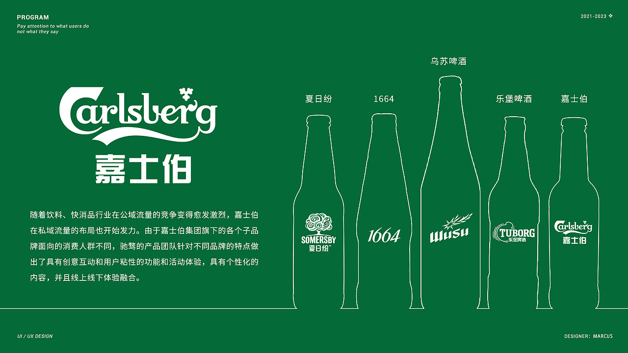 往期项目作品集整理——嘉士伯篇