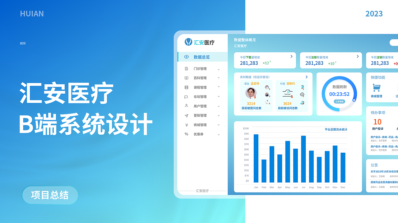 汇安医疗B端改版设计