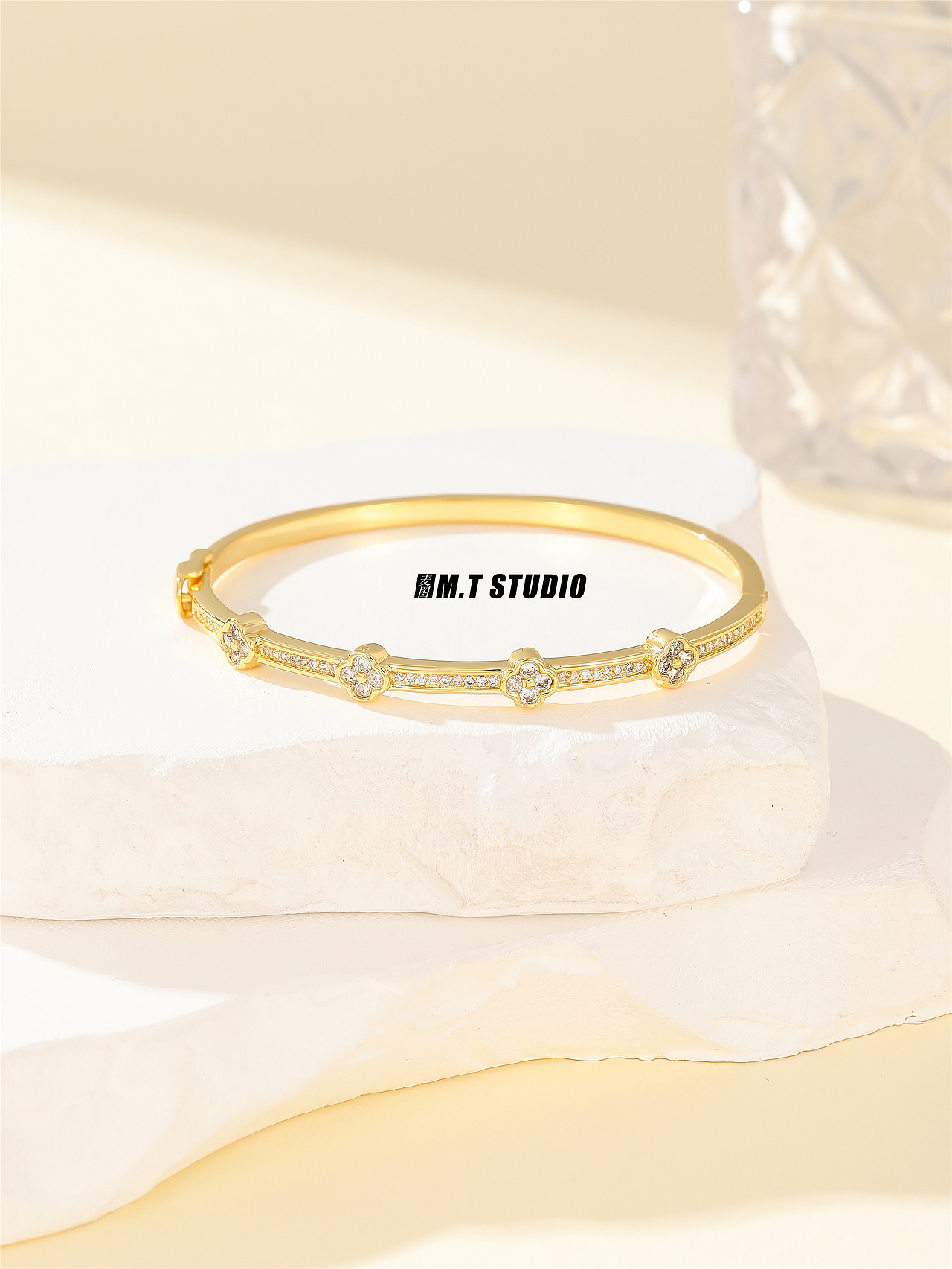 饰品首饰拍摄 珠宝饰品静物拍照 小众暖系风格平铺拍摄