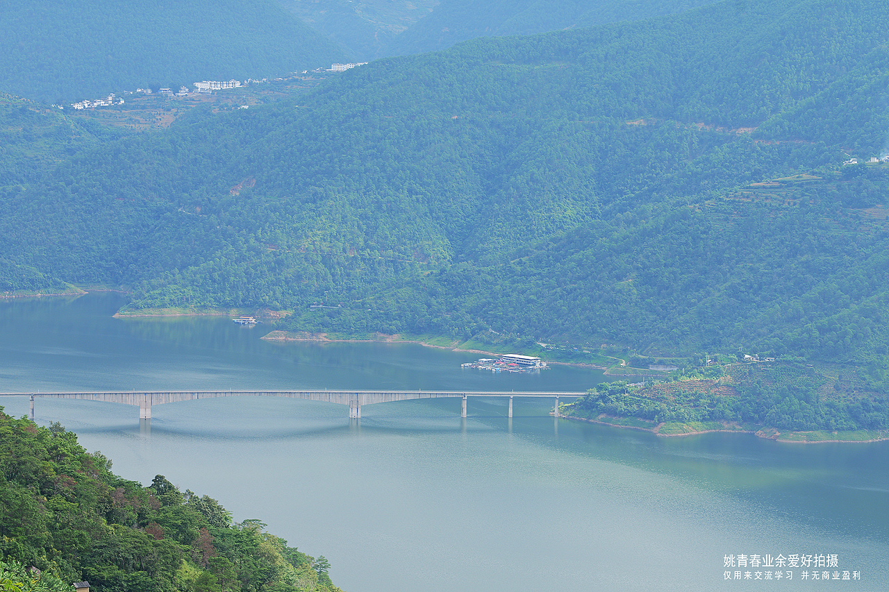 云南临沧凤庆县大寺乡澜沧江小湾电站库区姚青春自然风光山水风景5
