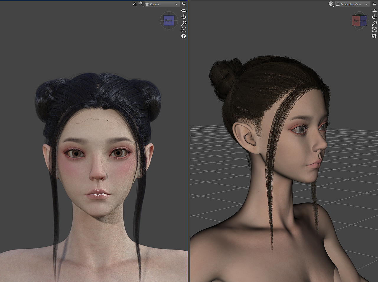 Cyberpunk—三维赛博少女风格系列（图ZMzU2MzIxODky） - 场景 - 站酷设计师ZE_JASON原创素材 - 站酷ZCOOL