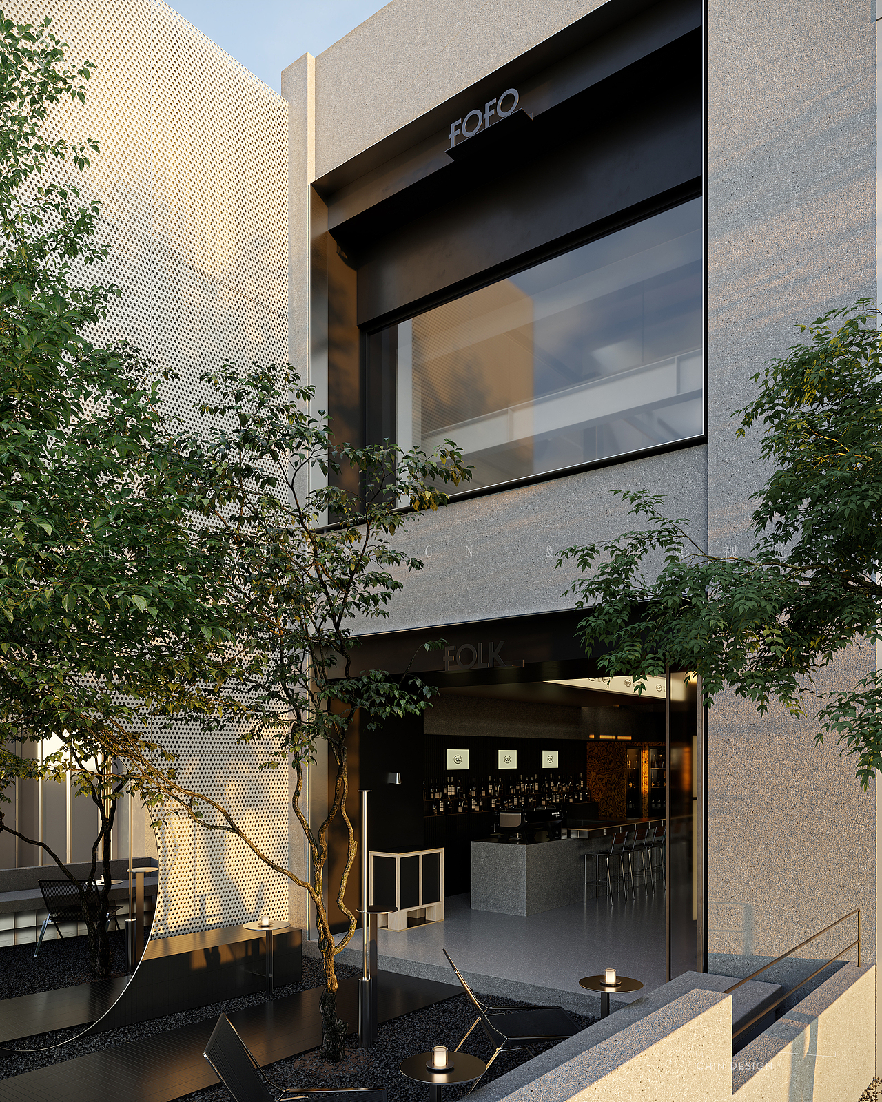 酒吧——CR渲染（图ZMzM4NjE0NjA0） - 酒店餐饮设计 - 站酷设计师小凡__形影视觉原创素材 - 站酷ZCOOL