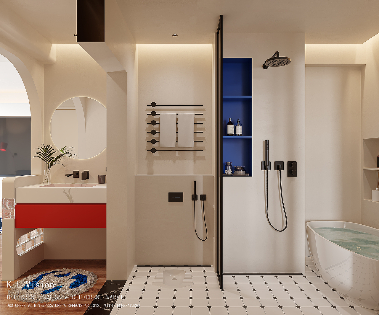 《后现代》---红蓝（图ZMzIwNzk1Mjky） - 家装设计 - 站酷设计师KaeLinVision原创素材 - 站酷ZCOOL