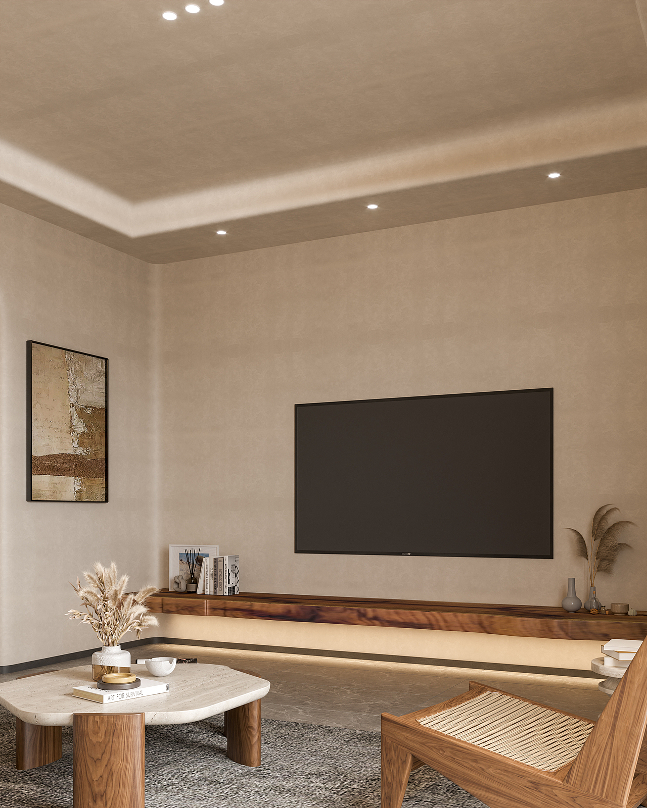 返璞归真-侘寂风（图ZMzIzMzUwOTAw） - 家装设计 - 站酷设计师三彩视觉原创素材 - 站酷ZCOOL