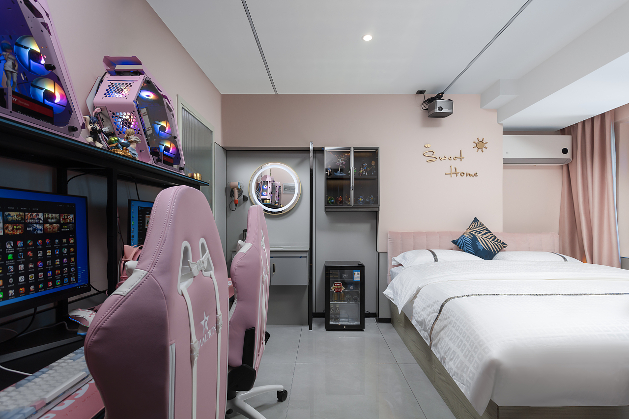 【电竞酒店拍摄】哈尔滨电竞酒店摄影|建筑空间摄影