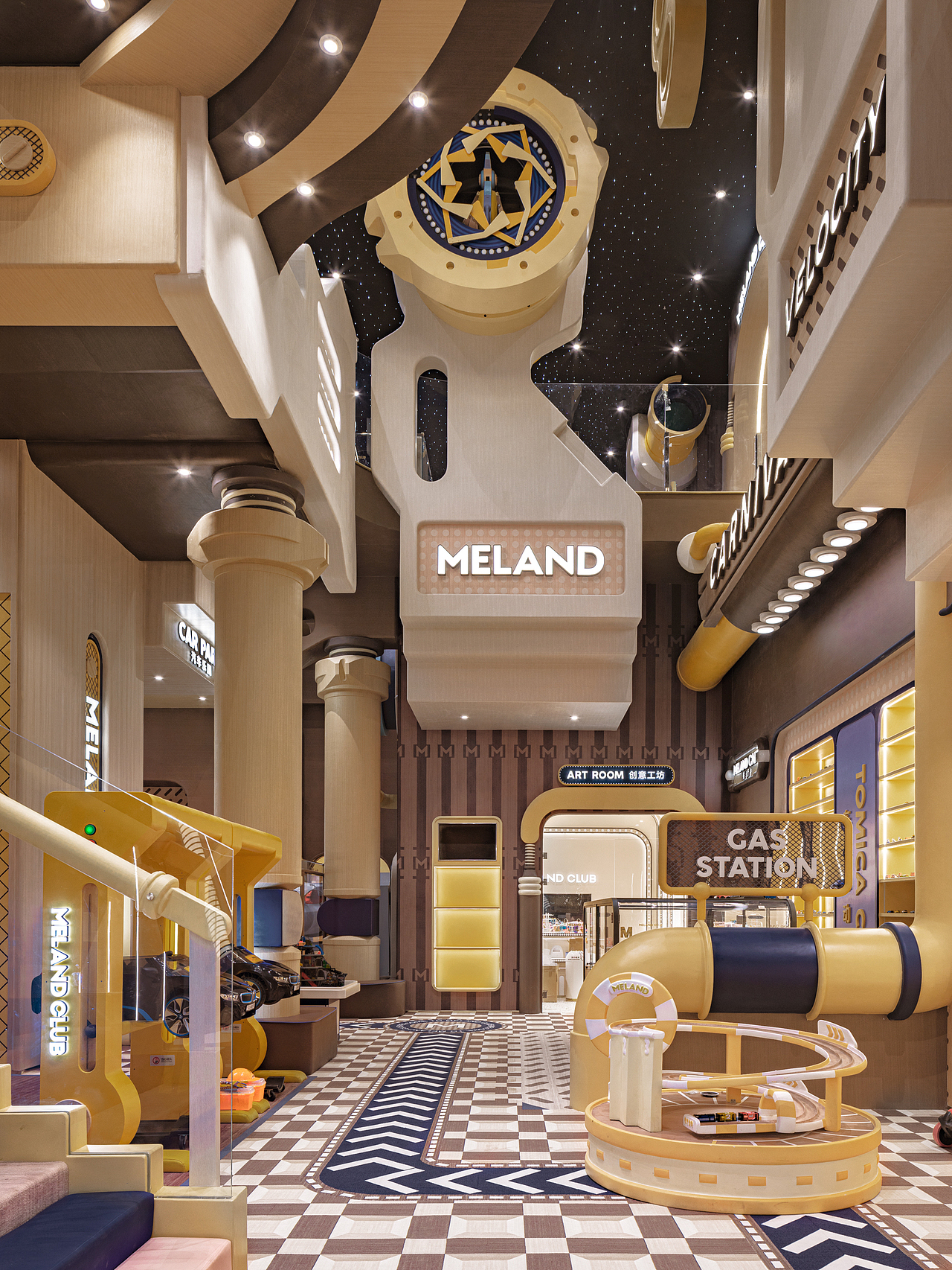 唯想国际 | 北京Meland Club旗舰店（图ZMzUzMTE1Mjgw） - 商业空间设计 - 站酷设计师李想_唯想国际原创素材 - 站酷ZCOOL