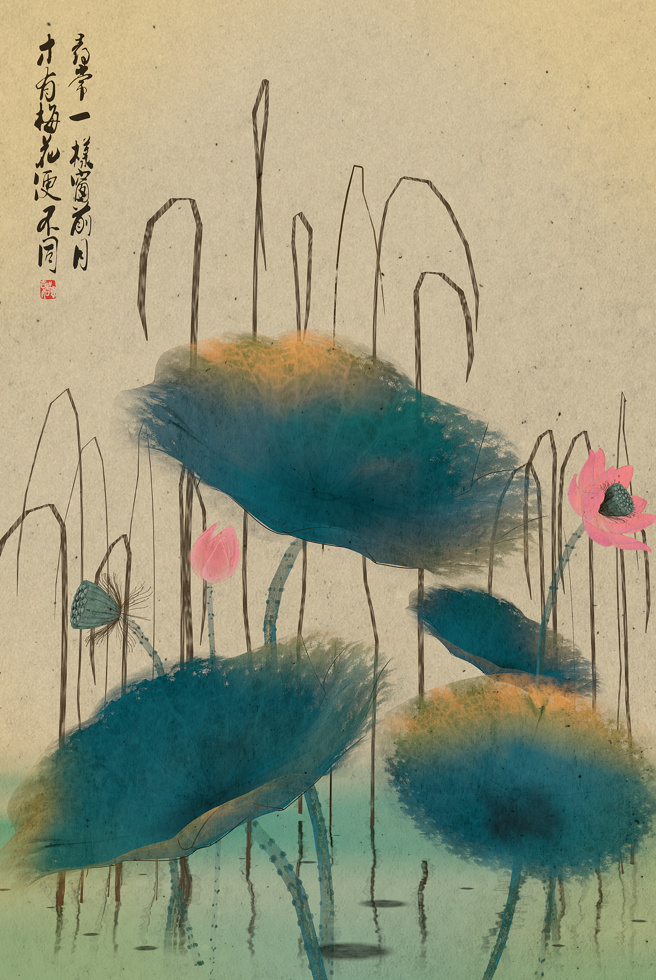 夏荷-6月17日（图ZMzQzMzYwNTI4） - 场景 - 站酷设计师Z046704155原创素材 - 站酷ZCOOL