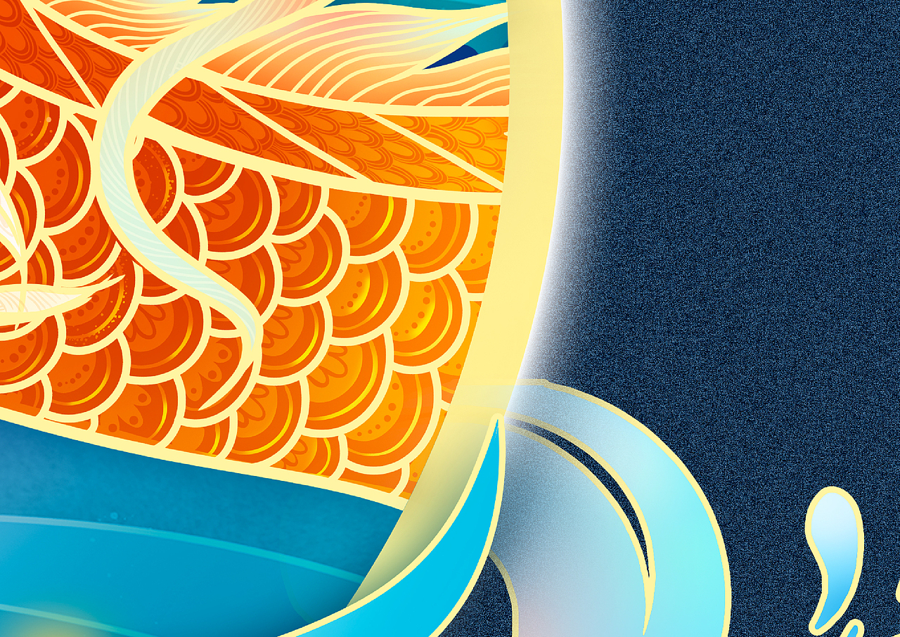 国潮风——端午赛龙舟（图ZMzEzOTg5MDU2） - 商业插画 - 站酷设计师PatientGu原创素材 - 站酷ZCOOL