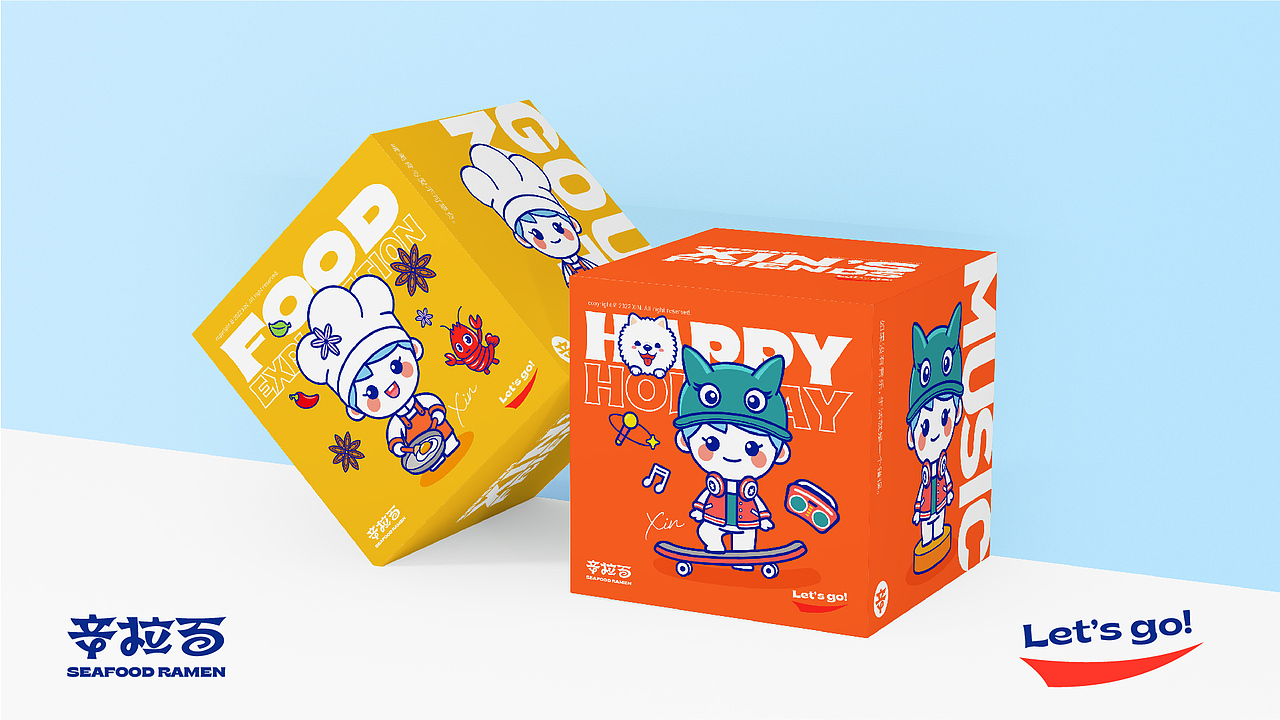 辛拉面丨品牌设计&IP形象(图ZMzA0NTk0OTI4) - 品牌 - 站酷设计师辛不二原创素材 - 站酷ZCOOL