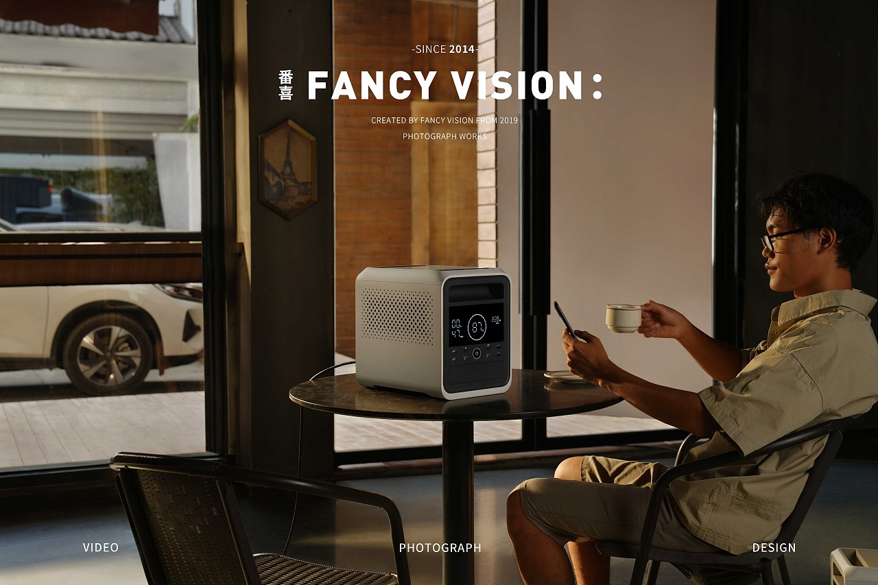 #WOW 米家供电站｜海边露营风拍摄（图ZMzE4MzQ2MTA4） - 产品摄影 - 站酷设计师上进焦糖布丁原创素材 - 站酷ZCOOL