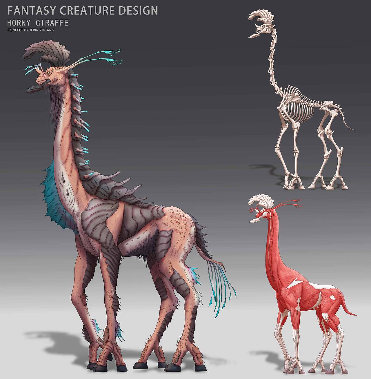 神秘海域-环岛生物系列（图ZMzQwNTUzMjg4） - 概念设定 - 站酷设计师金海川原创素材 - 站酷ZCOOL