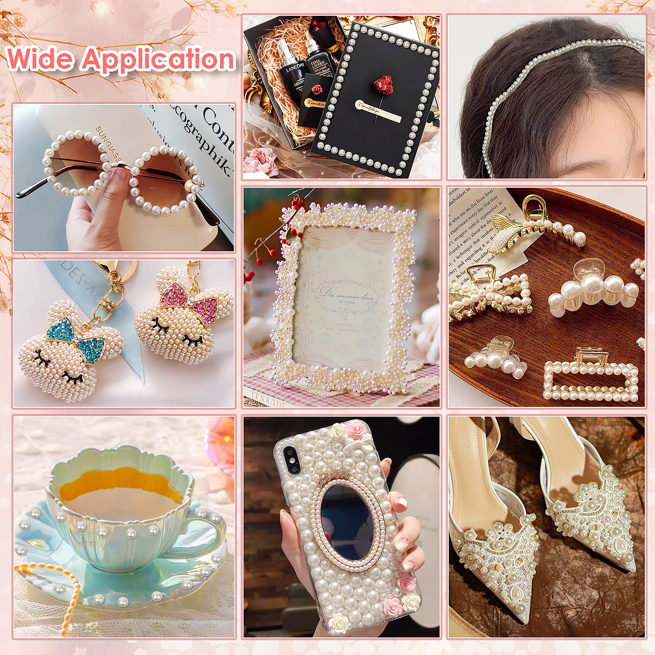 亚马逊主图设计-透明钻石-珍珠产品-珍珠产品视频