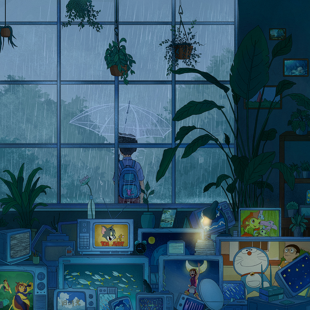 与世界交际的时光