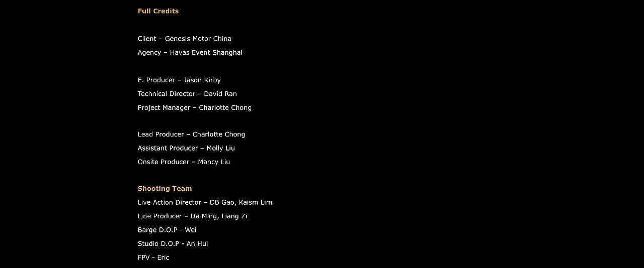 Genesis of You Stunt Show 2022