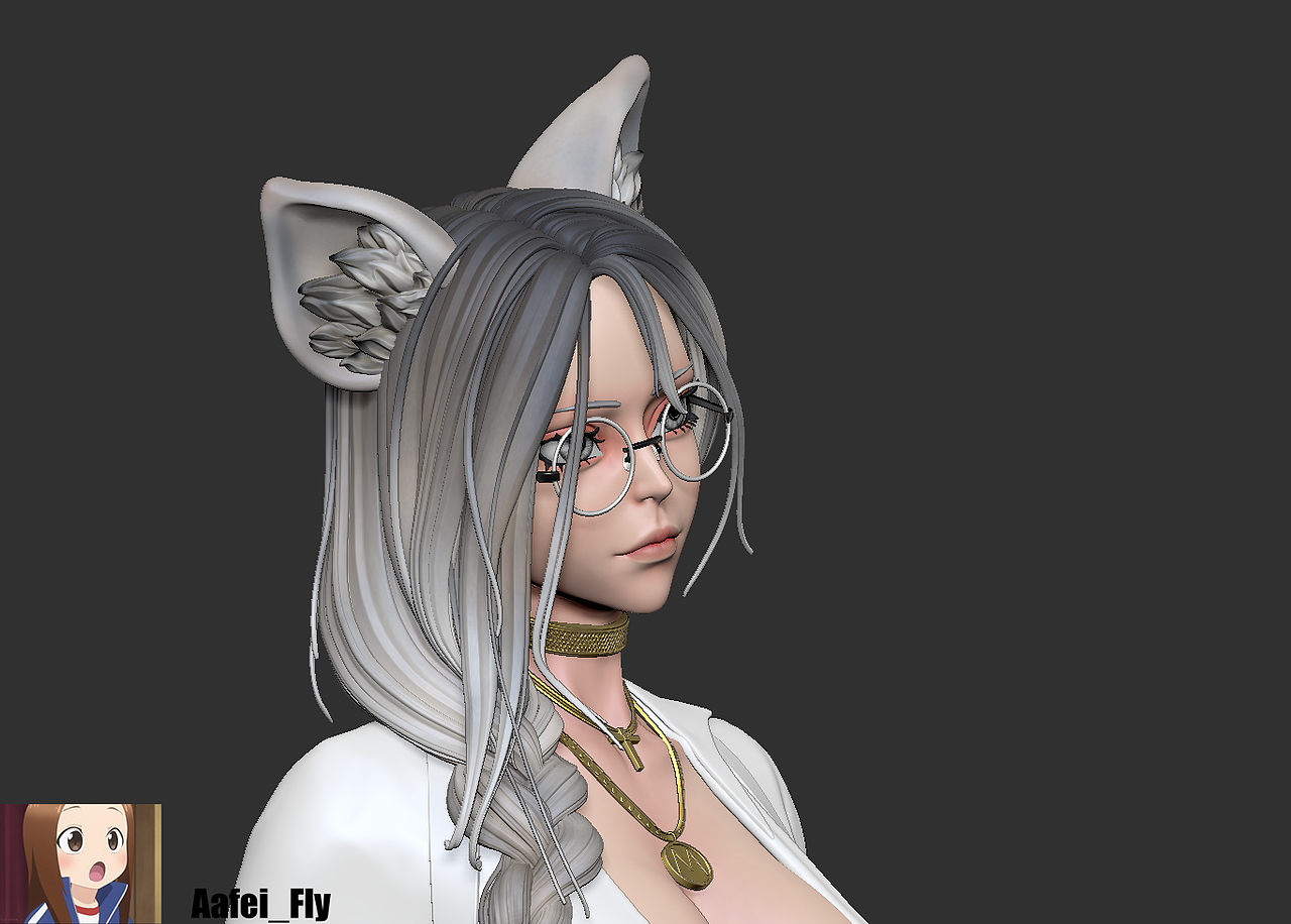 半狐女2022（图ZMjk2Mjc5NTA0） - 人物/生物 - 站酷设计师GZFFFFFFF原创素材 - 站酷ZCOOL