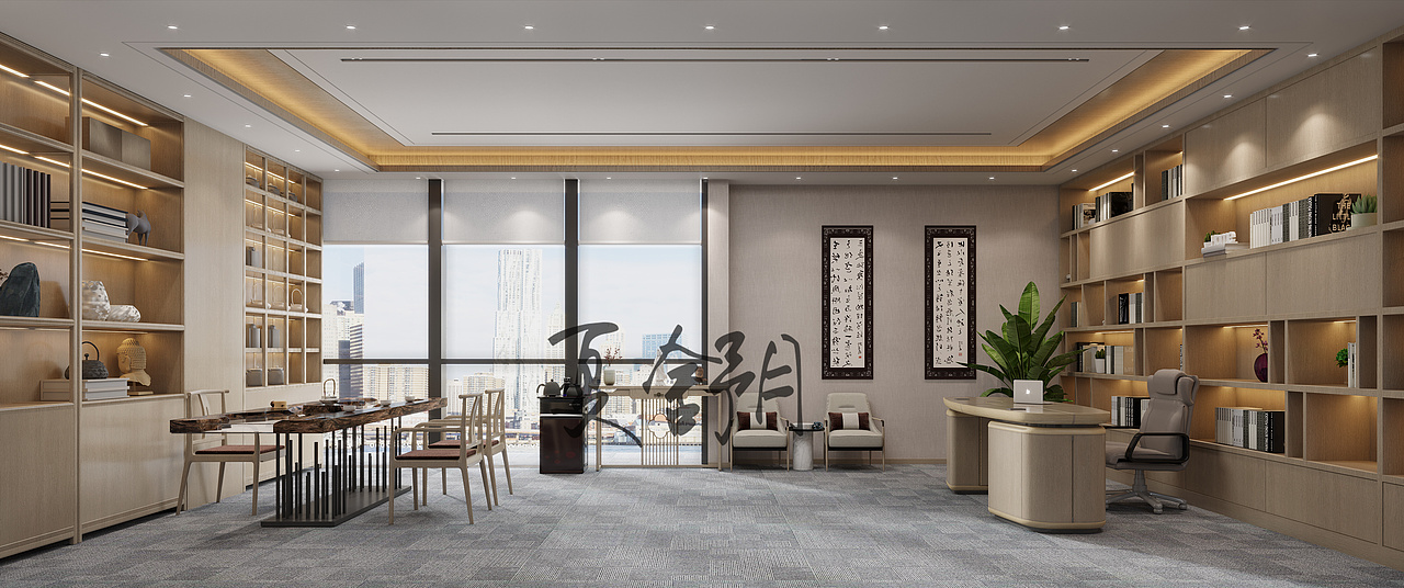 科技办公空间案例|协作与开放的空间