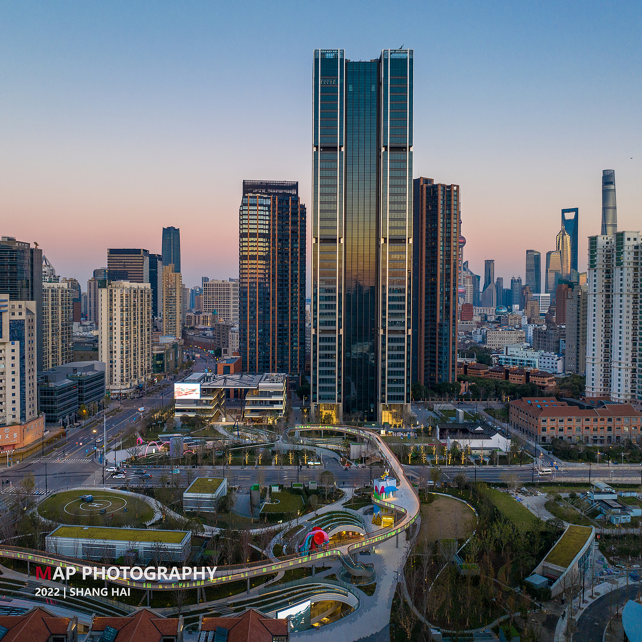 建筑景观摄影|上海苏河湾万象天地