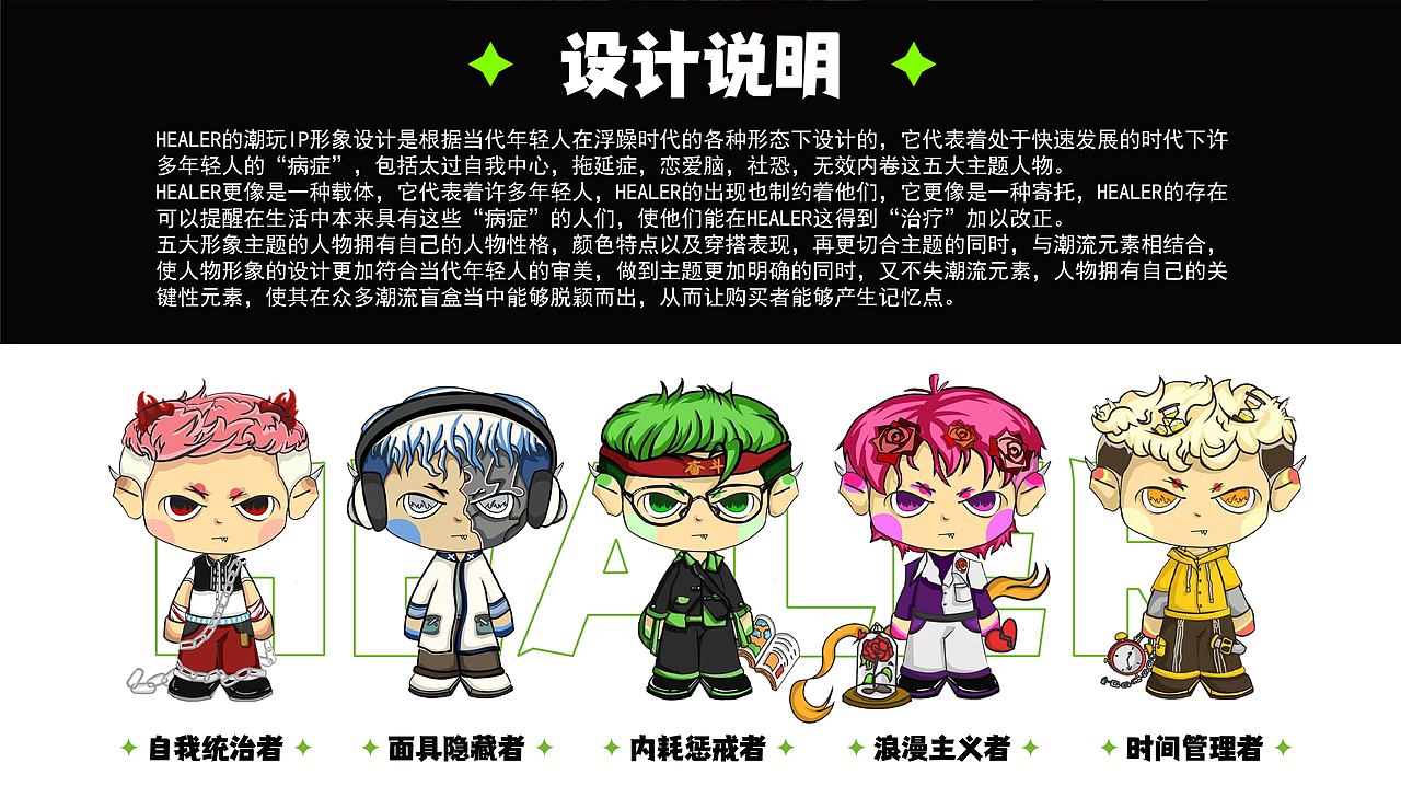 HEALER-潮玩IP设计-作品集1