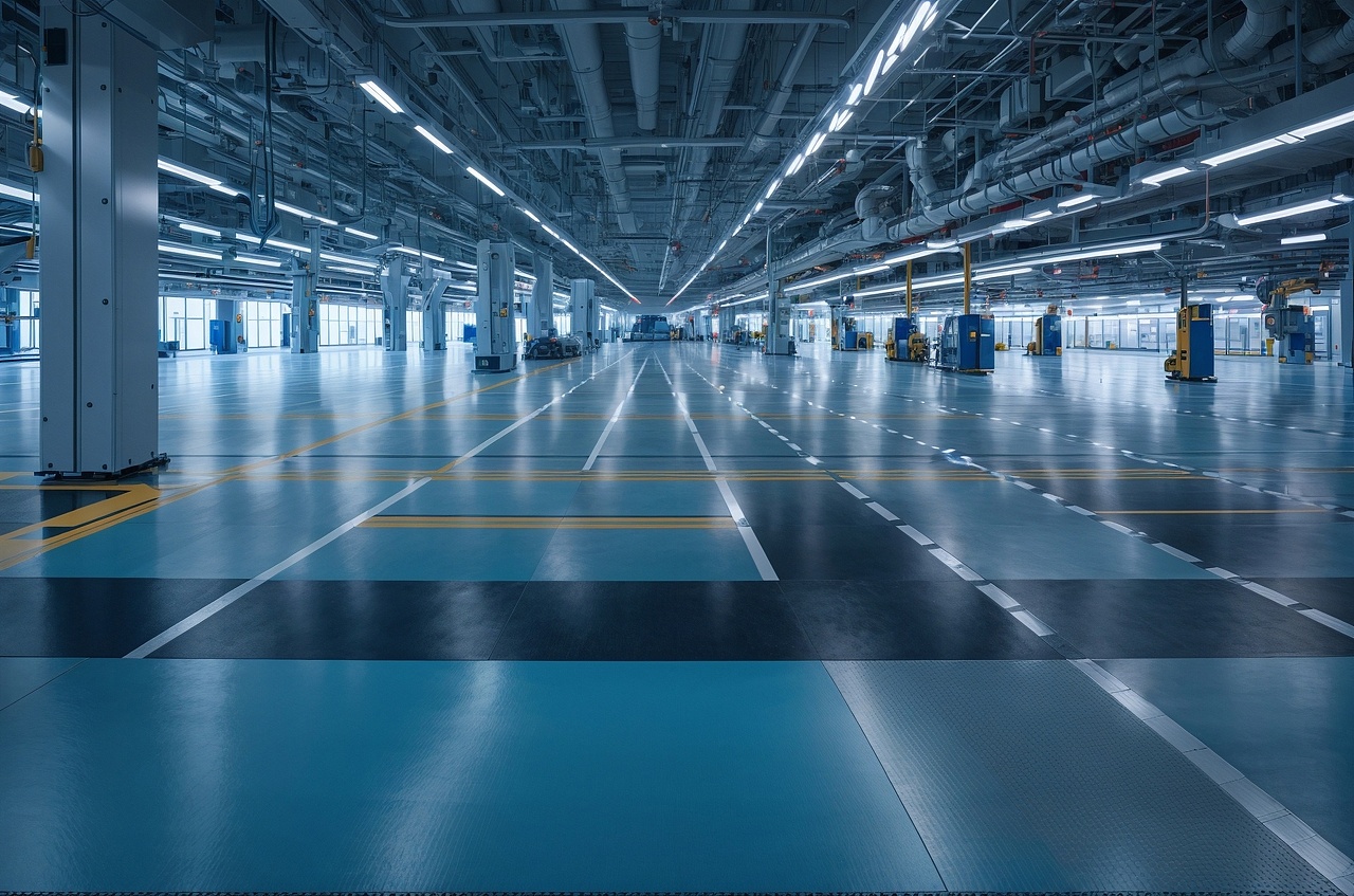 人工智能工厂车间