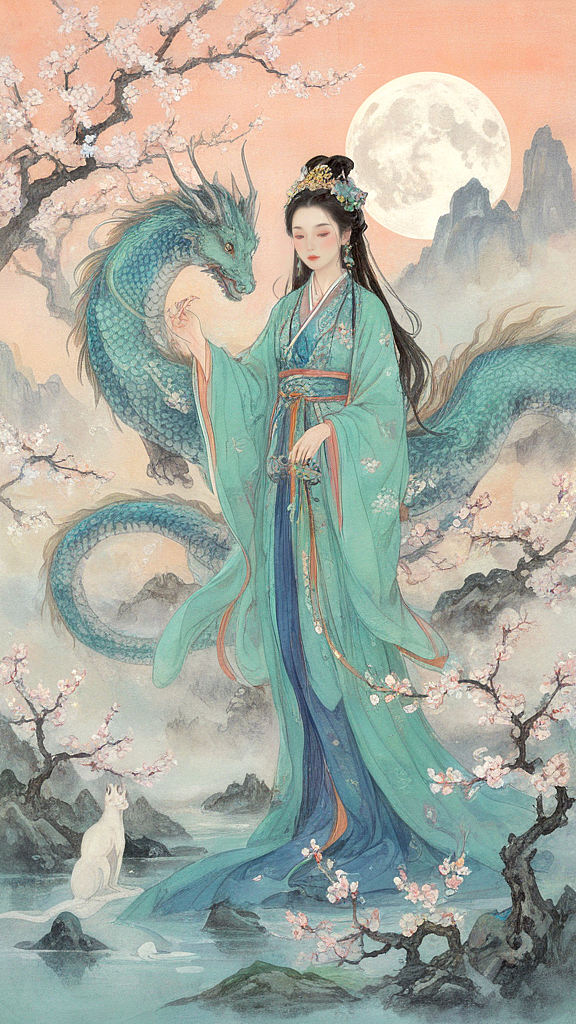龙神赐福（图ZMzU5OTY2MjA0） - AI作品 - 站酷设计师JMEN原创素材 - 站酷ZCOOL