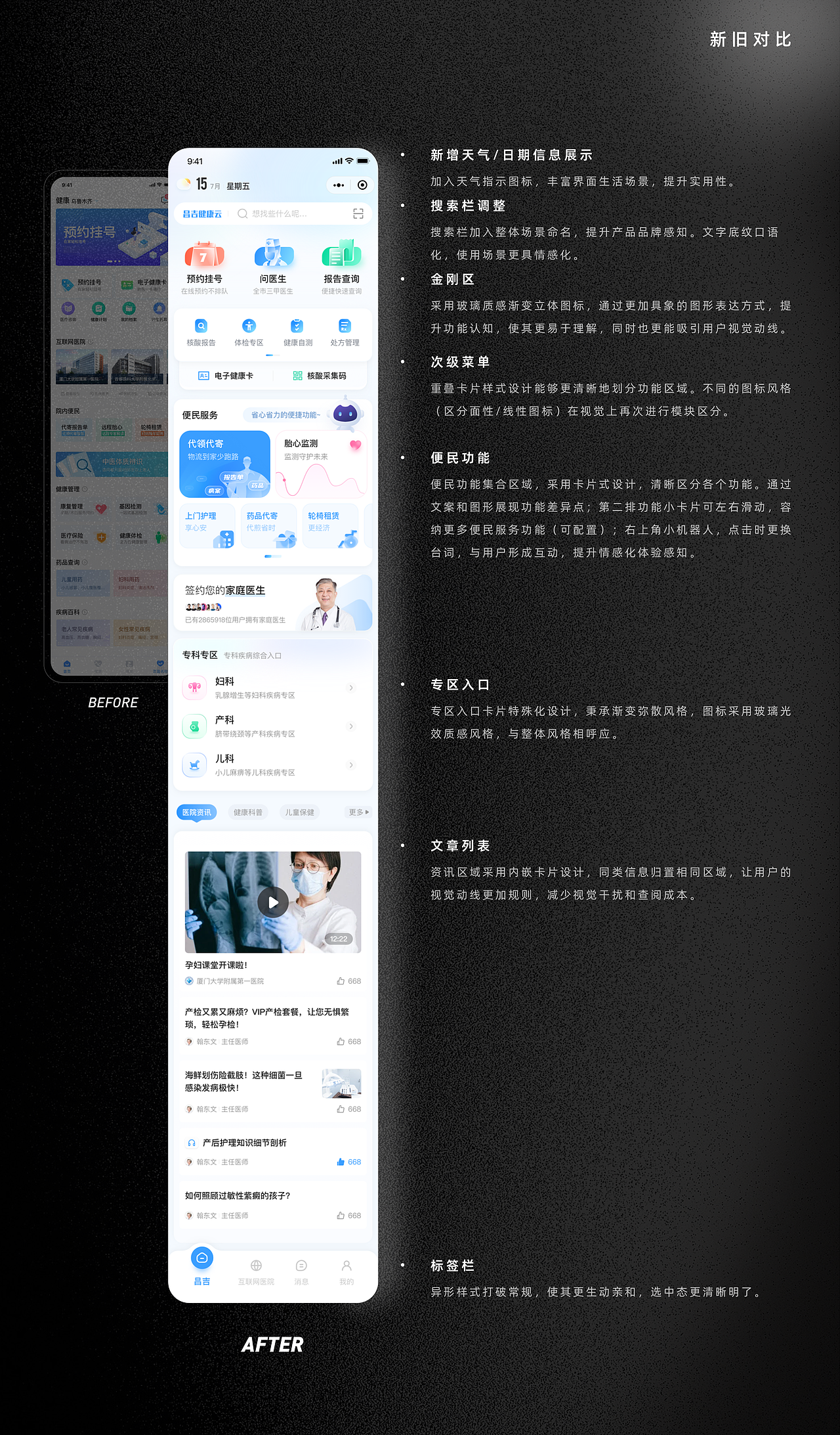 2022年终总结 | 医疗App | UI作品集 | 原创上线项目