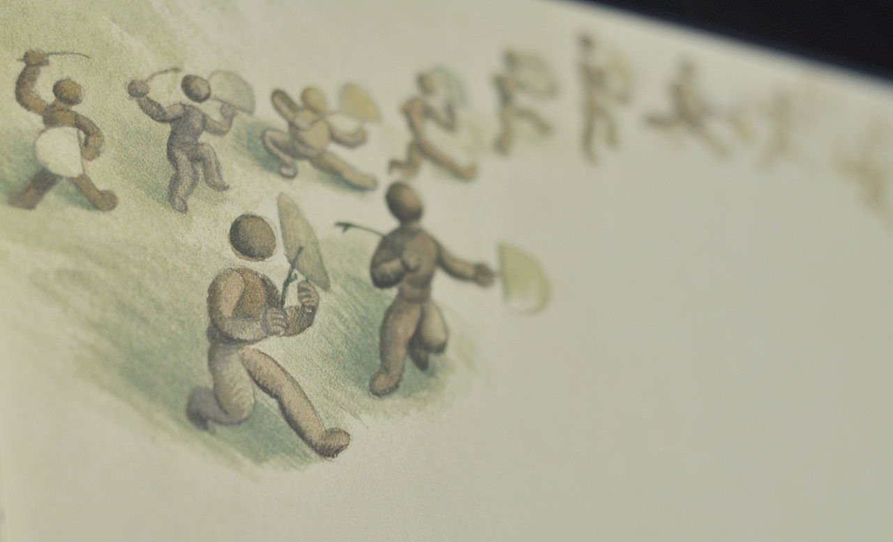 绘本《旋转吧，玉娃》（图ZMzQwMjk5MjMy） - 绘本 - 站酷设计师老老老鱼原创素材 - 站酷ZCOOL