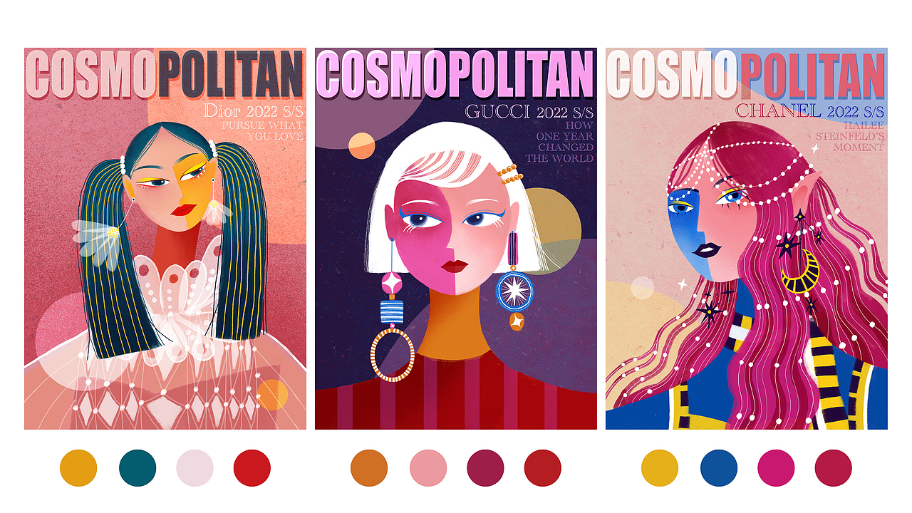 2022插画作品集（图ZMzE0MzYxNTky） - 商业插画 - 站酷设计师卒姆托的猫原创素材 - 站酷ZCOOL