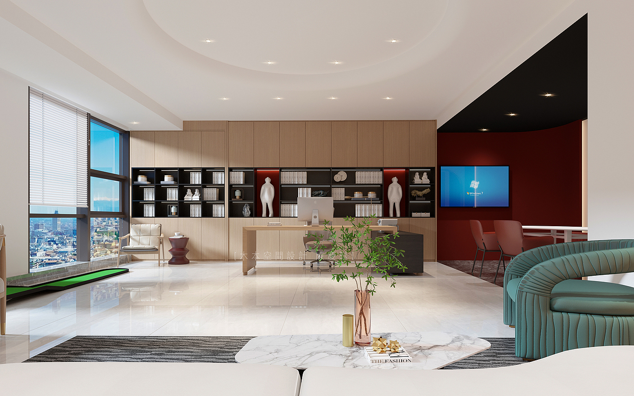 [木本空间设计] 金马办公室