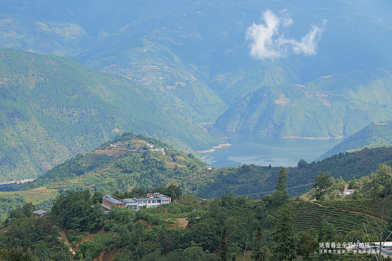 云南临沧凤庆县大寺乡澜沧江小湾电站库区姚青春自然风光山水风景5