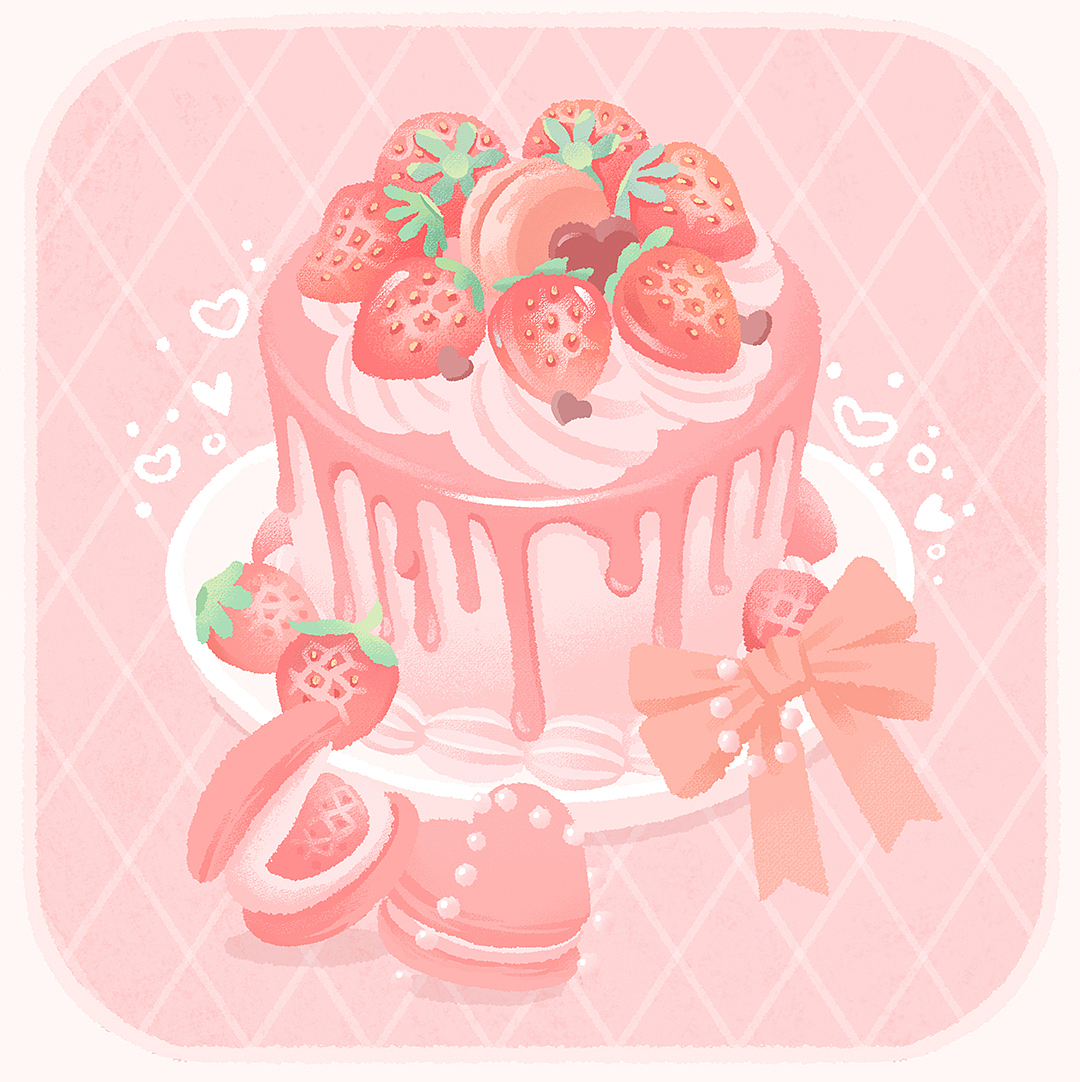 上半年个人插画总结【美食插画】