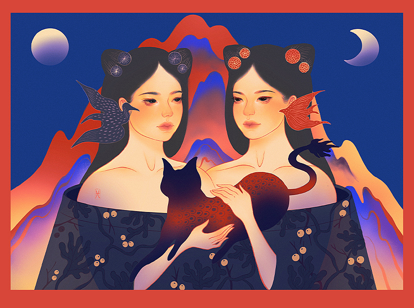 最近的一些图（图ZMzQ5MDcxMTQw） - 艺术插画 - 站酷设计师XU喵喵原创素材 - 站酷ZCOOL