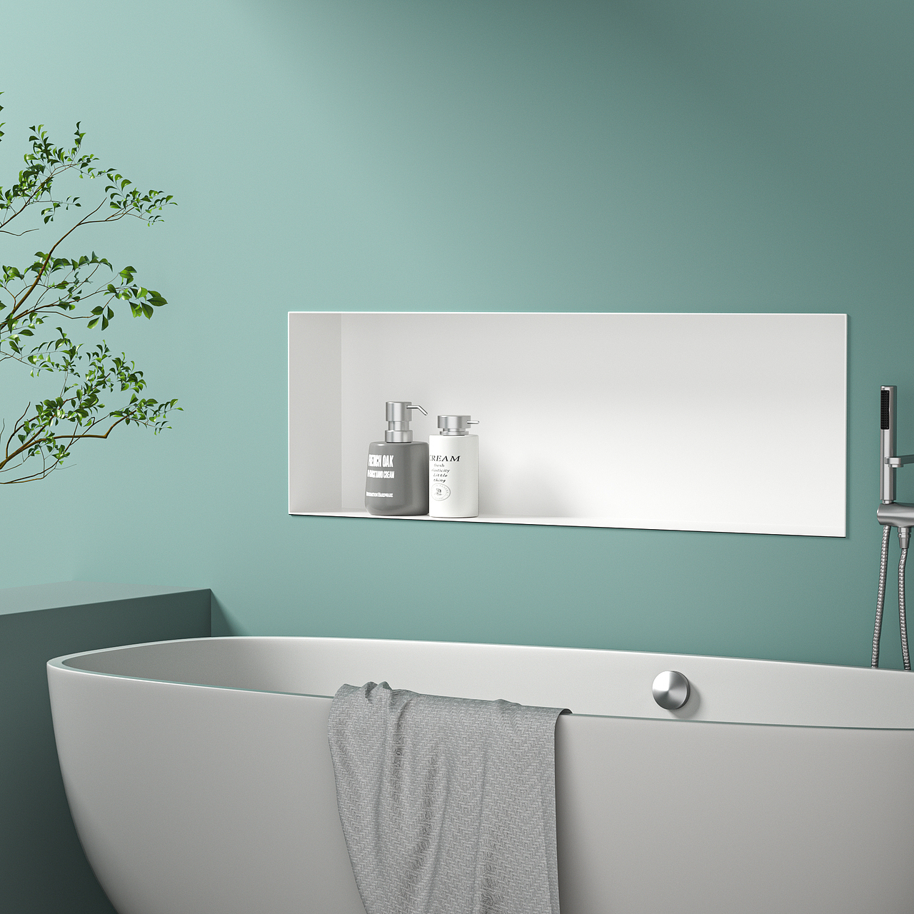 浴室壁龛产品渲染合集