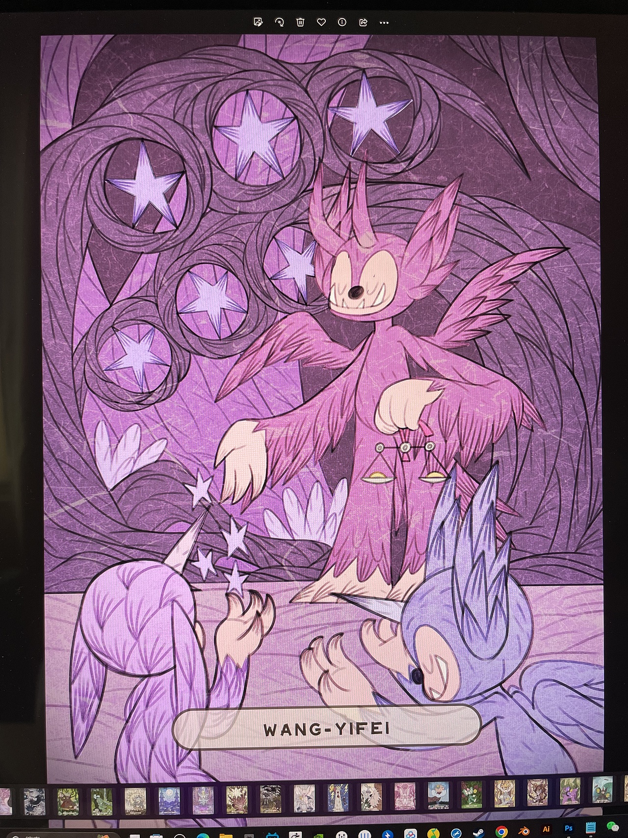 WANG-YIFEI(插画集)-2023插画作品合集