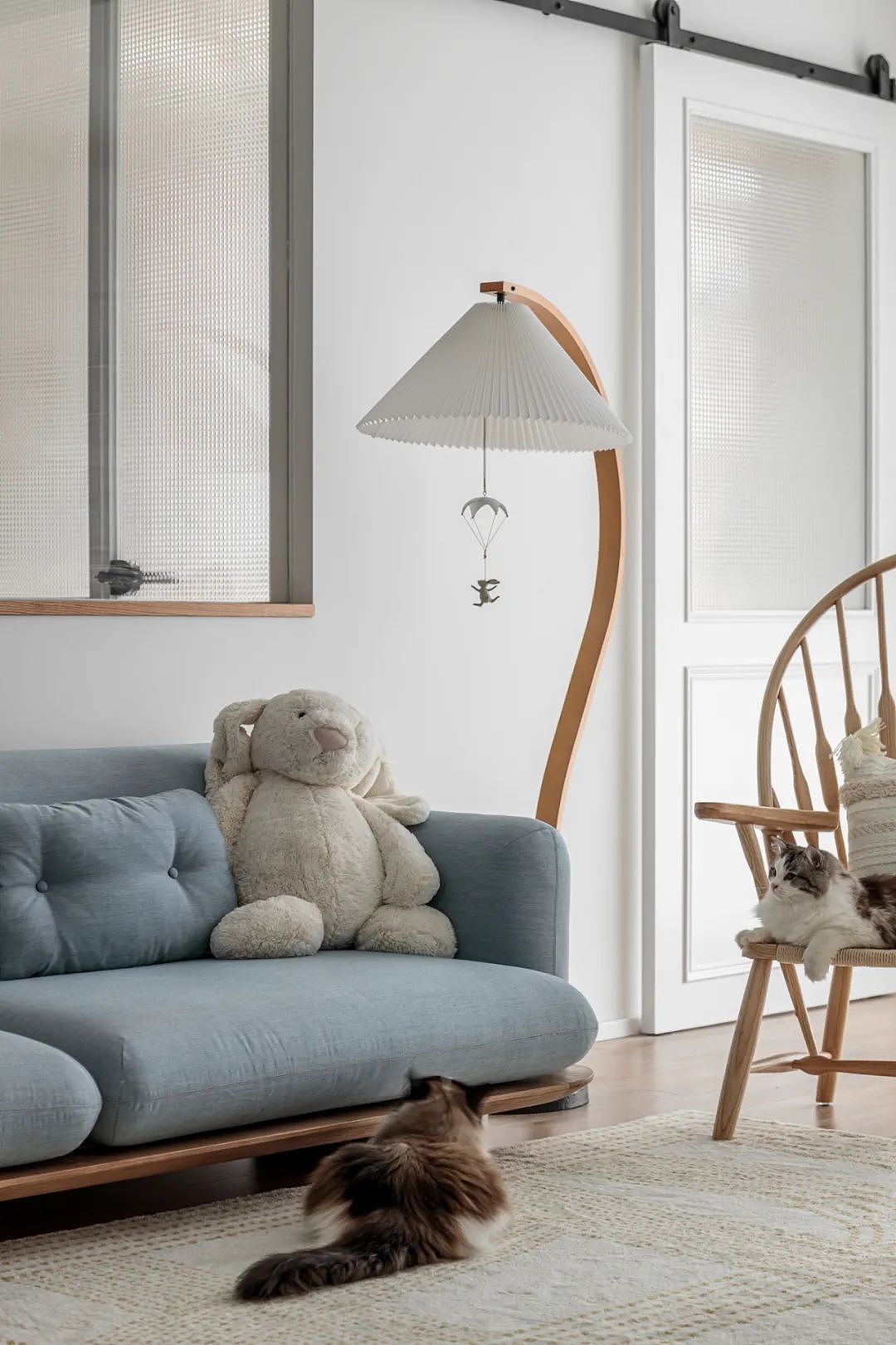 LDK、主卧大套间、浴缸...还为猫咪留了一间“房”!