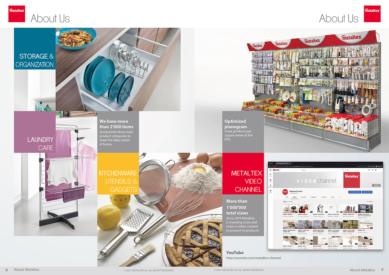 分享 · metaltex智能家居用品系列产品画册_云之瀑布站酷ZCOOL